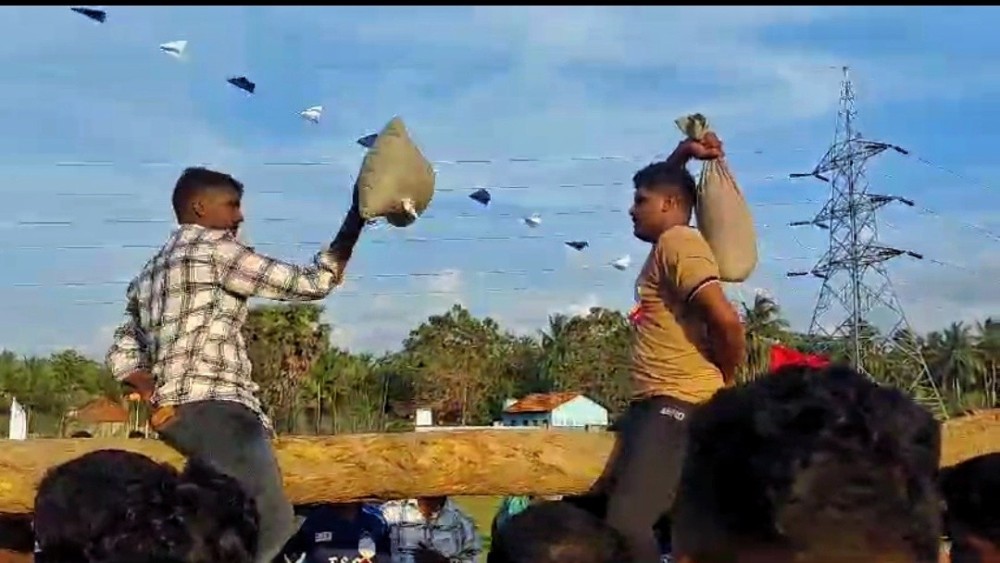 சித்திரை தமிழ்ப் புத்தாண்டை முன்னிட்டு பாரம்பரிய விளையாட்டு