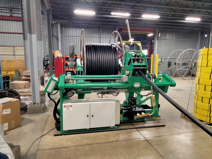 Coiling solutions for HDPE pressure pipe