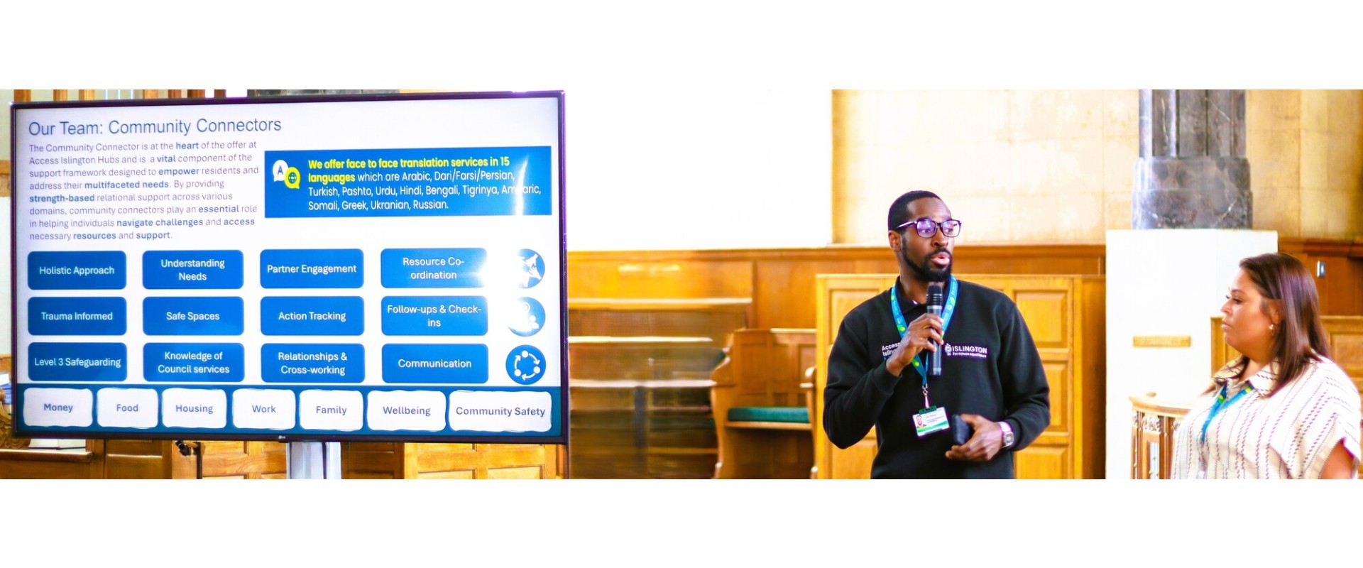 Community Voices Islington London UK 