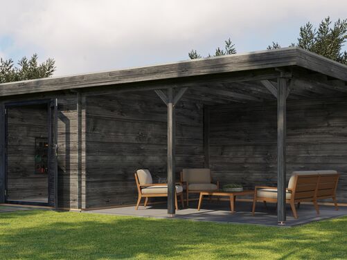 300cm x 400cm + 400cm Veranda