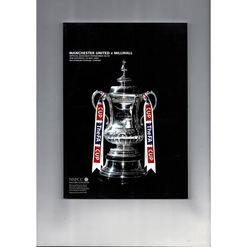 FA Cup Final Football Programmes