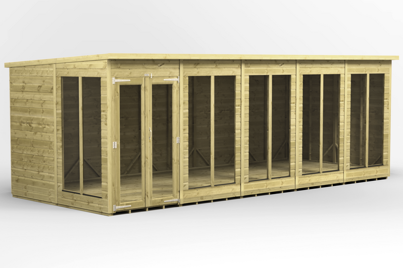 Premium Pent Summerhouse 20x8