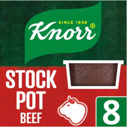 Knorr Slow Cooked Stock Pots Beef 8 x 28g