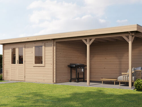 400cm x 300cm + 400cm Veranda