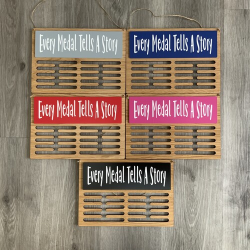 Customised Running Medal Hanger | Custom Medal Display Rack | Sports Medal Hanger | Medal Hanger For Any Sport