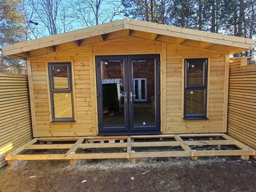 #PVC108 16x14 Apex Reverse Summer House