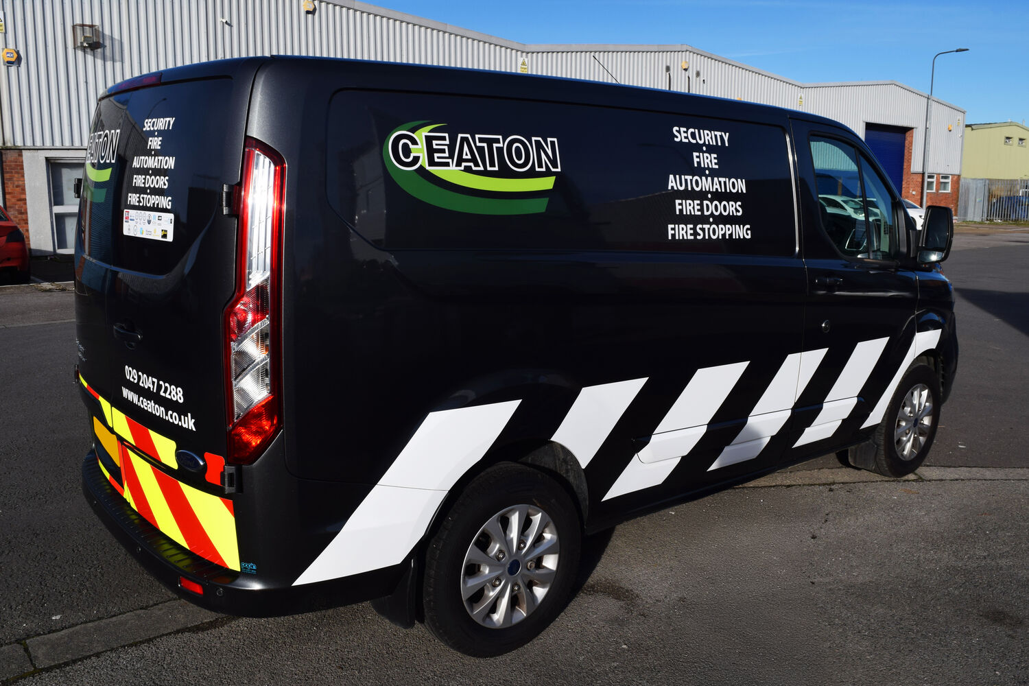 Ceaton Security - 12x Ford Transit Custom 