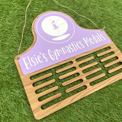 Customised Running Medal Hanger | Custom Medal Display Rack With picture