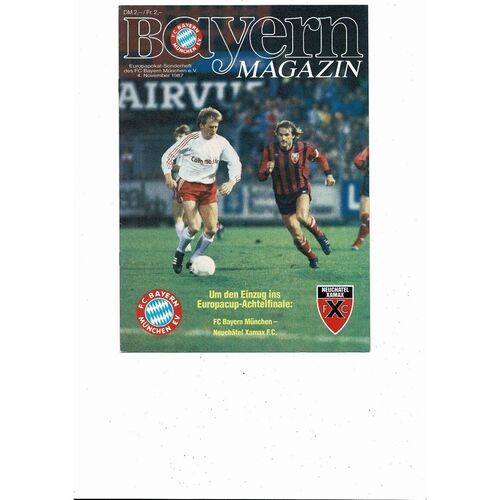 European Cup/Champions League Football Programmes