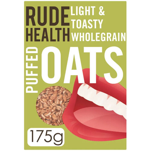 Rude Health Wholegrain Puffed Oats - 175g