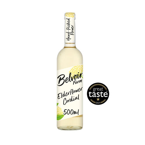 Belvoir Farm Elderflower Cordial - 500ml