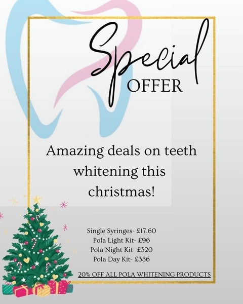* Winter whitening offer *
