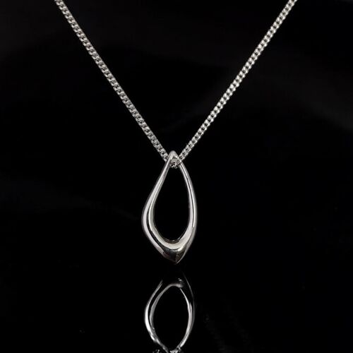 Sterling silver scandi necklace