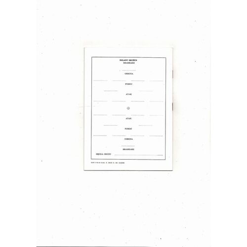 Widzew Lodz v Manchester United UEFA Cup Football Programme 1980/81