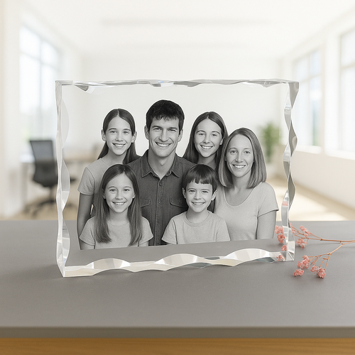 The Amazing 160x120x25mm 3D Staffa Scallop Edge Photo Frame