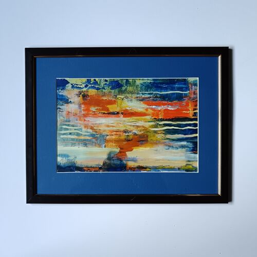 Abstract acrylic