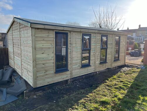 #PVC055 20x14 Apex Summer House
