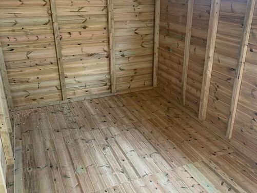 #P061 14x8 Pent Shed
