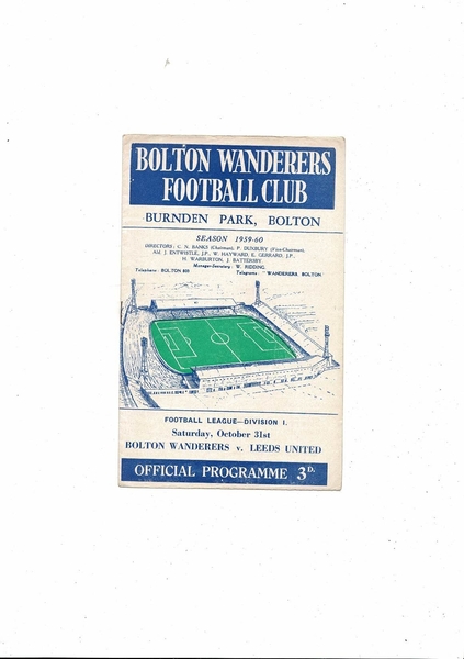 Many more Football Programmes listed today