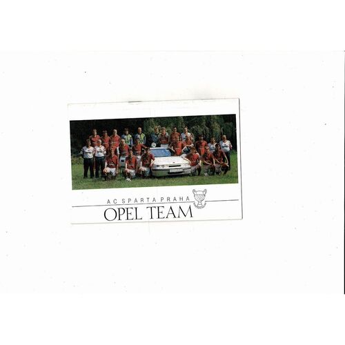 Sparta Prague v Olympique Marseille European Cup Football Programme 1991/92
