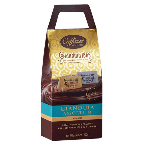 Caffarel Gianduia 1865 Assorted Pralines Ballotin 200g
