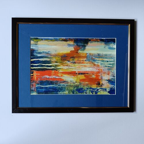 Abstract acrylic