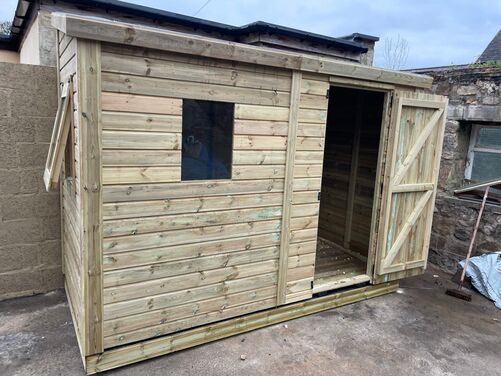 #P081 10x5 Pent Shed
