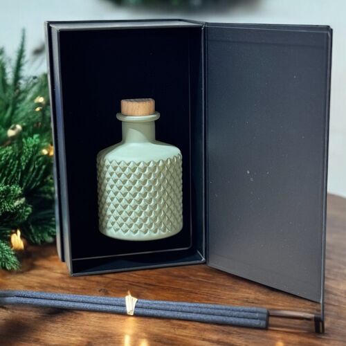 White Tea & Cardamom Large Geo Reed Diffuser