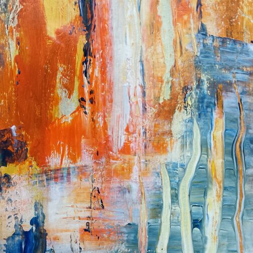Abstract acrylic