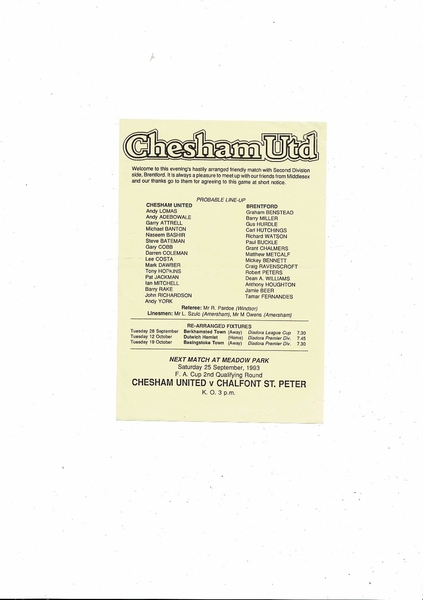 Many more Football Programmes listed today