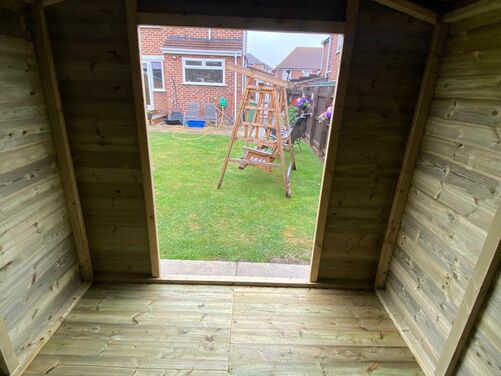 #A074 8x8 Apex Shed