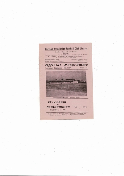 Many more Football Programmes listed today