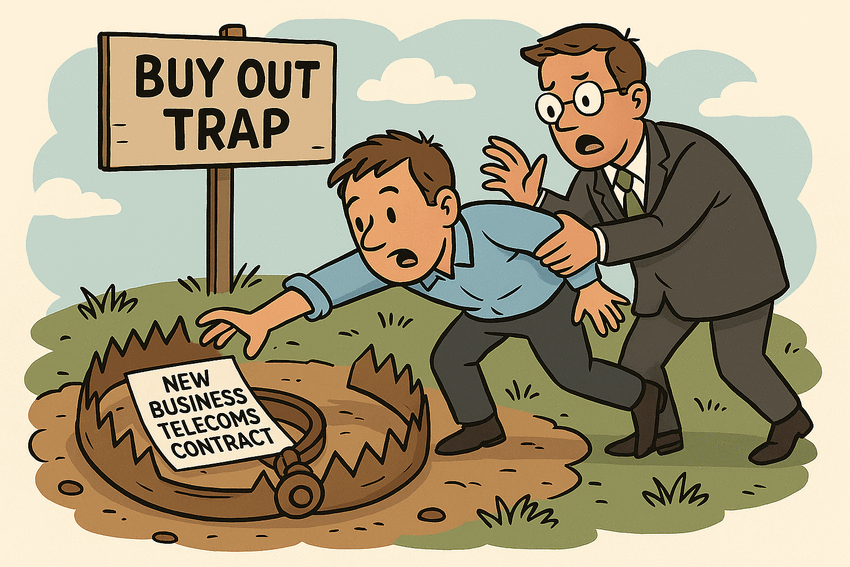 Business Telecom Contract Buy-Out Trap