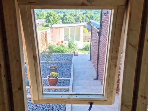 #P074 6x4 Pent Shed