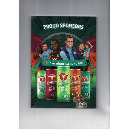 2020 Aston Villa v Manchester City League Cup Final Football Programme