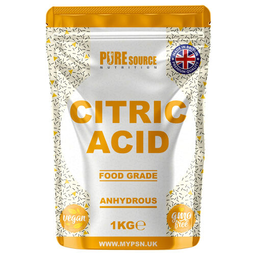 Pure Source Nutrition Citric Acid - Anhydrous 1kg
