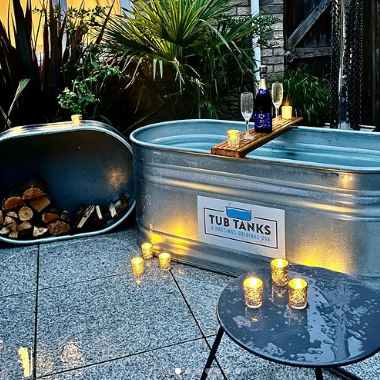 Oval Hot Tub Kit - Square Heater