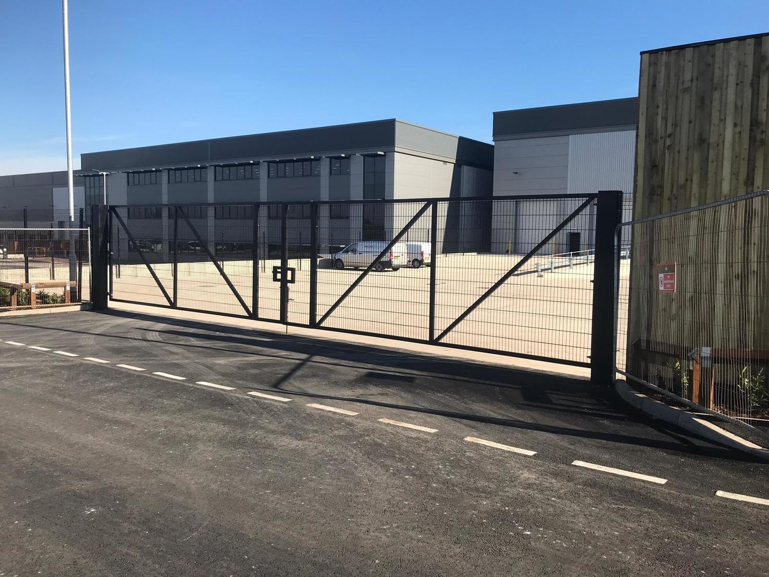 2400mm high Double Twinwire gates Fencing Direct Steel Railing Supplier Security Fencing