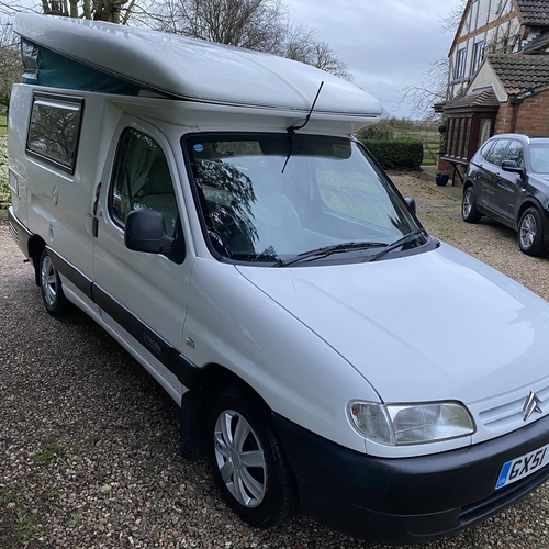 2001(51)reg Romahome HYLO 2 Berth Camper Van Motorhome Citroen Berlingo 1.9D