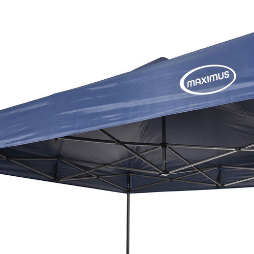 MAXIMUS HEAVY DUTY GAZEBO NO SIDES (BLACK)