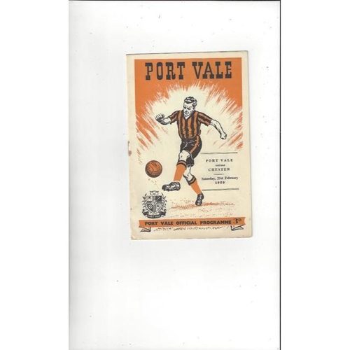 Chester City Away Football Programmes