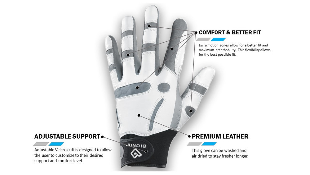 LADIES BIONIC "RELIEFGRIP" GOLF GLOVES Golf Gloves Direct Cheap Golf Gloves Cheap Leather