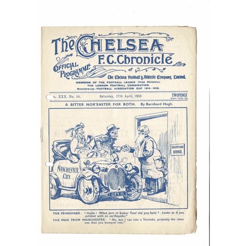 Chelsea Home Football Programmes