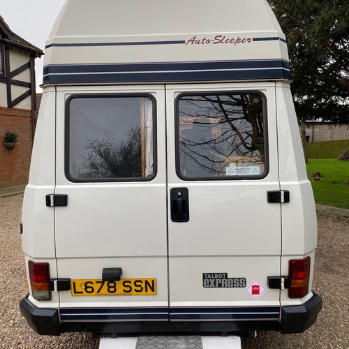 Auto Sleeper Symphony Camper Van 2 Berth - 1994 Talbot Express 63453 Miles