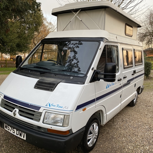 Holdsworth San Remo XL 2 Berth Camper Van Renault Trafic 1995(M)reg - Only 56373 Miles