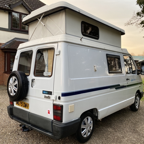 Holdsworth San Remo XL 2 Berth Camper Van Renault Trafic 1995(M)reg - Only 56373 Miles