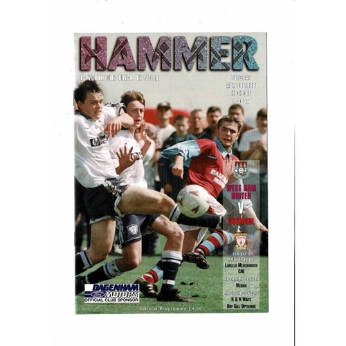 FA Youth Cup Final Football Programmes