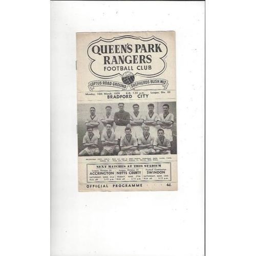 Queens Park Rangers Home Football Programmes
