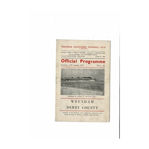 Derby County Away Football Programmes