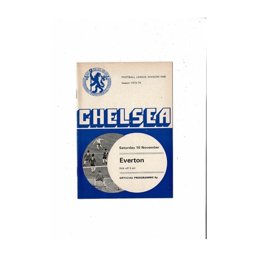 Chelsea Home Football Programmes